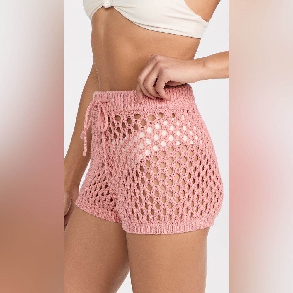 New! MISA x Revolve Daisy Pink Crochet Shorts 💗 Small NWT! - Picture 8 of 16